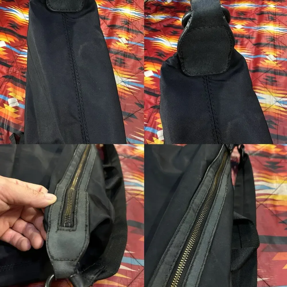 lululemon Easy Days Black Backpack & Tote Bag Laptop FLAWS